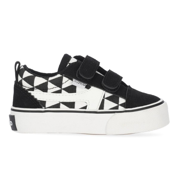 Zapatilla Chika 10 Lima Baby 01 Negro Niño