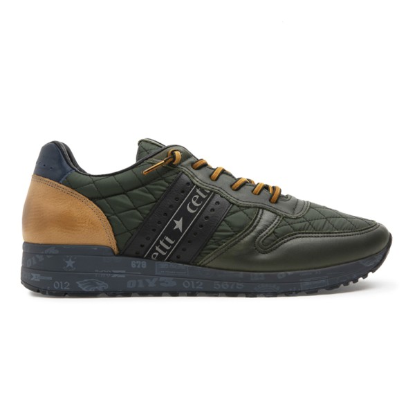 Zapato Cetti C-1222 Napa Acolchado Kaki