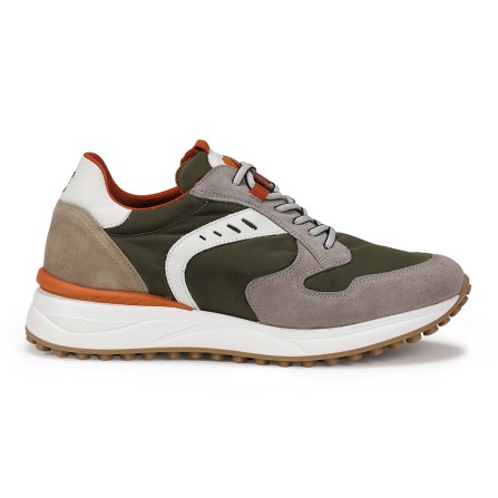 Deportivas Fluchos F1483 Gris Kaki Hombre 