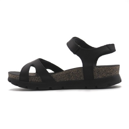 Sandalia Panamá Jack Sulia Basics B2 Negro Mujer 