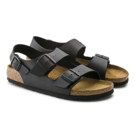 Sandalias Birkenstock 34793 Milano Black Unisex 