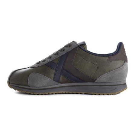 Zapatilla Munich Sapporo 149 Kaki Gris Hombre