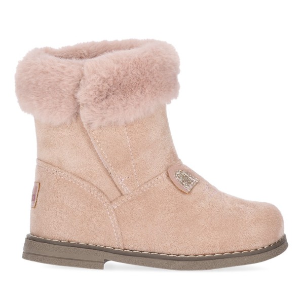 Bota Chika 10 Gummy 01 Rosa Niña